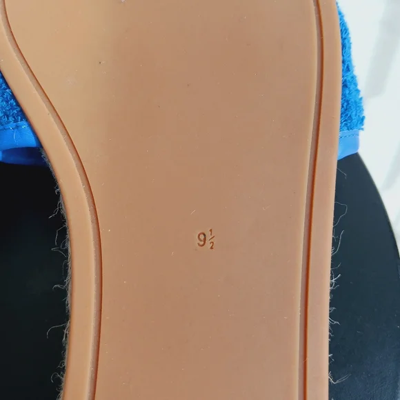 Tori Burch Blue night espadrille slides - Picture 6 of 7